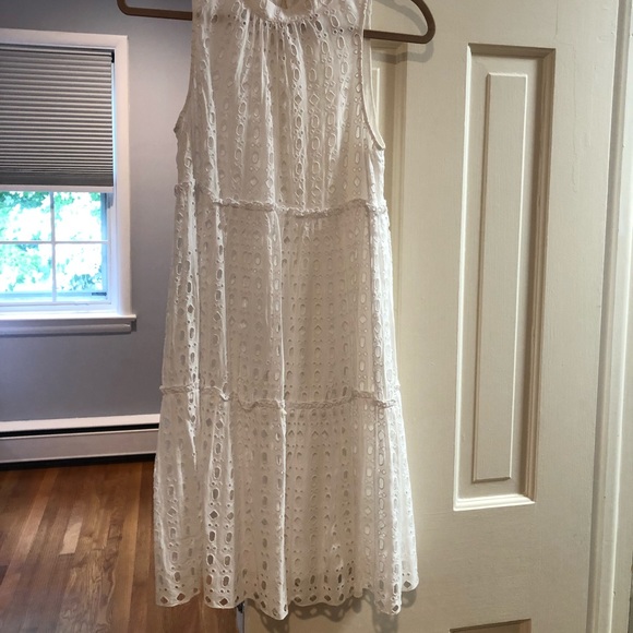 White Lilly Pulitzer eyelet dress - Picture 3 of 7